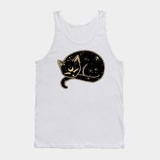 Celestial Space Kitty Tank Top